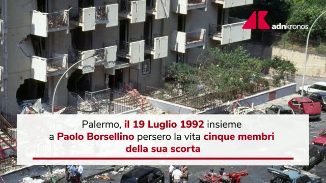Paolo Borsellino, il ricordo del magistrato ucciso 30 anni fa