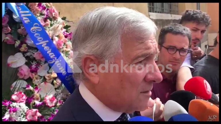 “Bonino è stata un grande commissario europeo”, il ricordo di Tajani