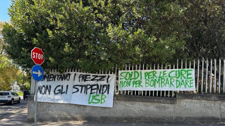 Sciopero generale, a Lamezia Terme presidio Usb davanti all’ospedale – Notizie